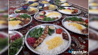 غذای سنتی اقامتگاه بوم گردی پامنار - شهر دزفول - روستای پامنار